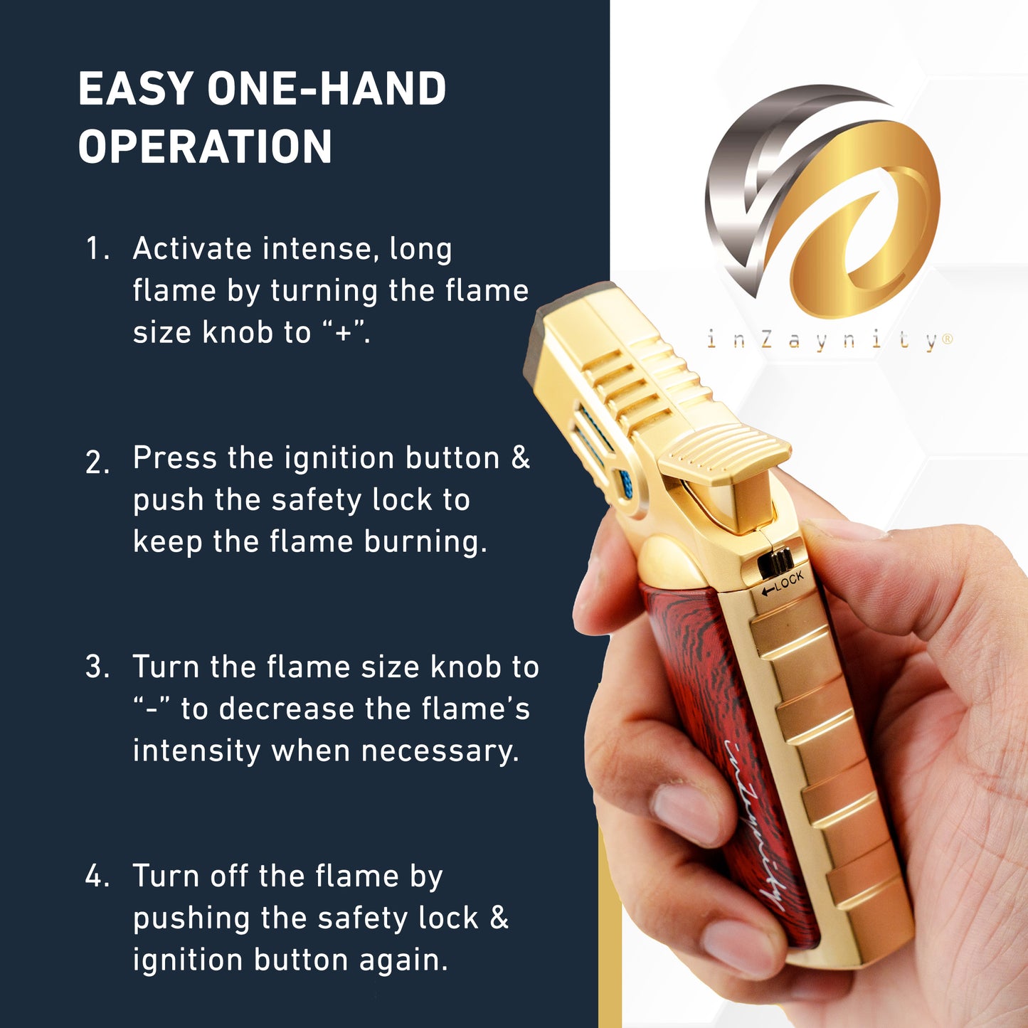 Quad Torch Lighter