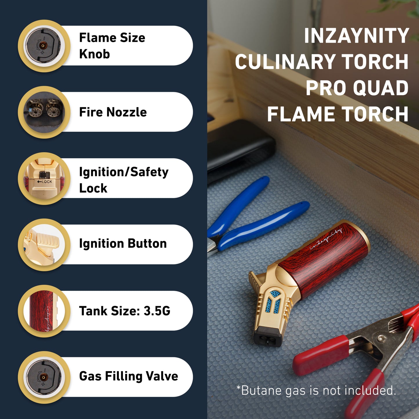 Quad Torch Lighter