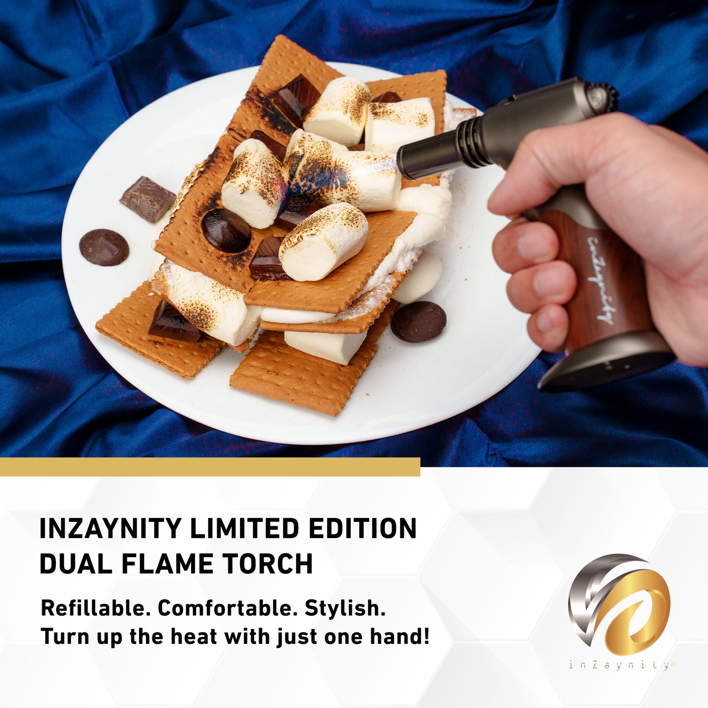 Limited Edition Dual Flame Luxury Butane Torch