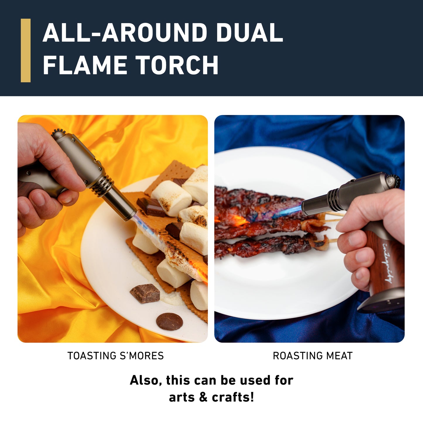 Limited Edition Dual Flame Luxury Butane Torch