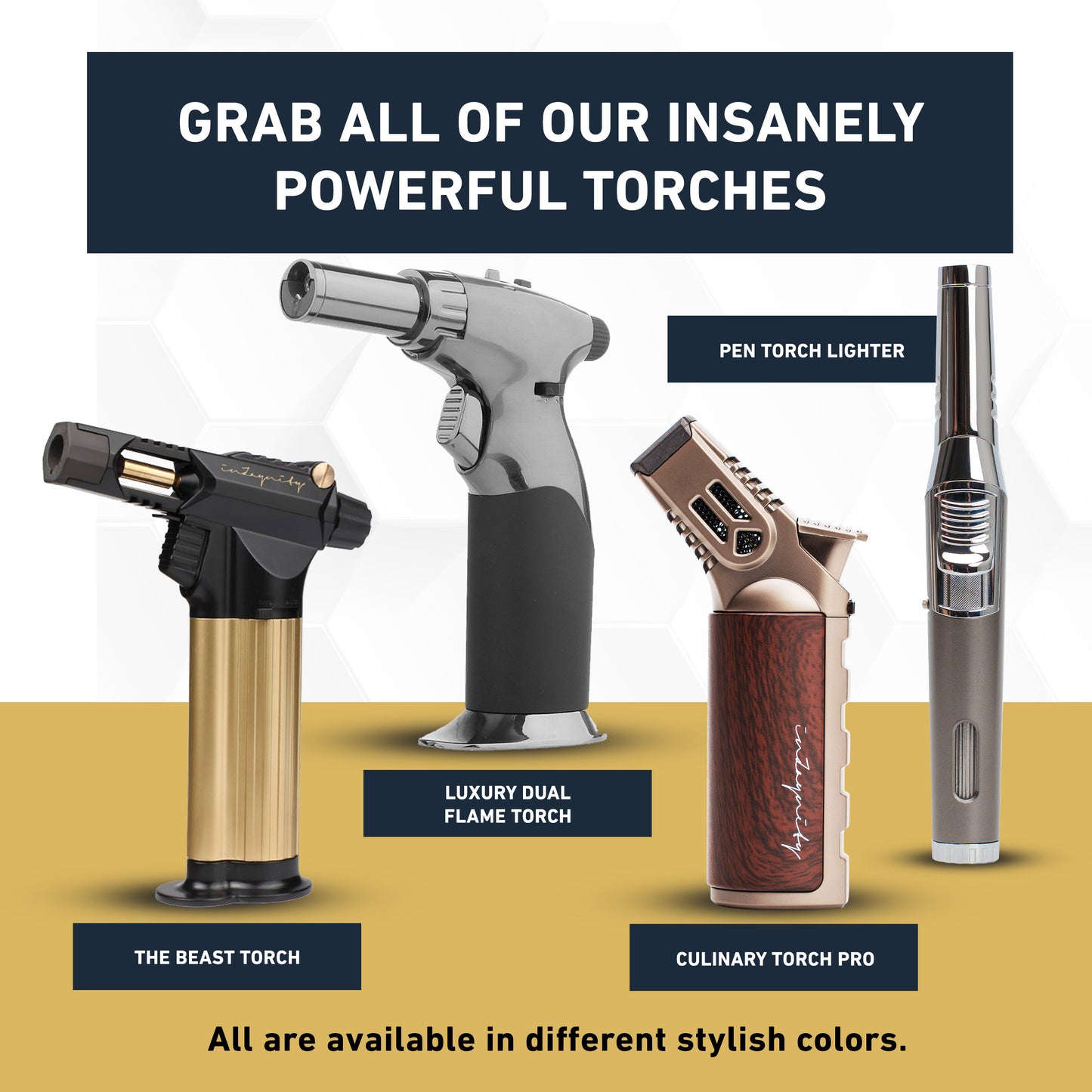 Limited Edition Dual Flame Luxury Butane Torch