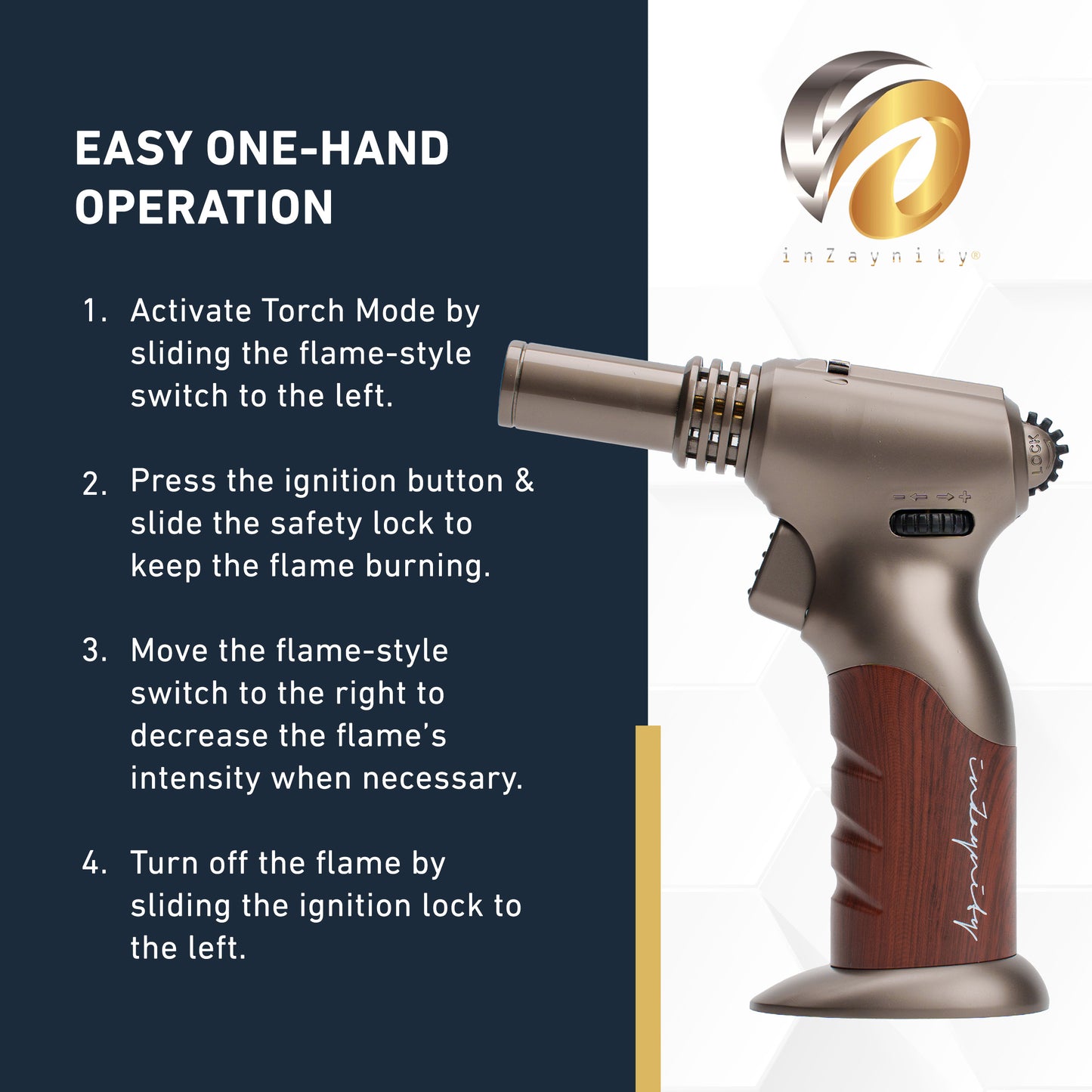 Limited Edition Dual Flame Luxury Butane Torch